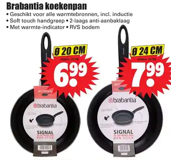 Dirk Brabantia Koekenpan Signal series 20cm aanbieding