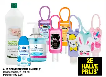 Big Bazar Desinfecterende handgels 29-750ml aanbieding