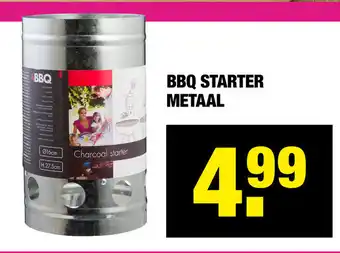 Big Bazar BBQ Starter metaal aanbieding