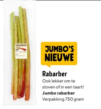 Jumbo Rabarber 750g aanbieding