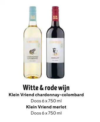 Jumbo Witte & rode wijn 750ml aanbieding
