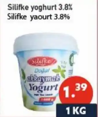 Tanger Markt Silifke yoghurt 3.8% aanbieding