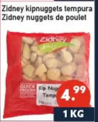 Tanger Markt Zidney kipnuggets tempura zidney nuggets de poulet aanbieding