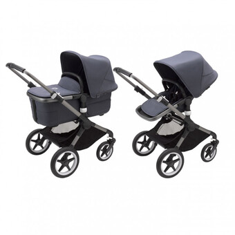 Bugaboo Fox 3 Kinderwagen 2-in-1 - Graphite / Melange Grey aanbieding bij  Babypark