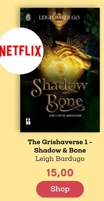 BookSpot The Grishaverse 1- Shadow & Bone aanbieding