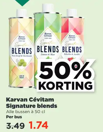 PLUS Karvan Cévitam Signature blends 50cl aanbieding