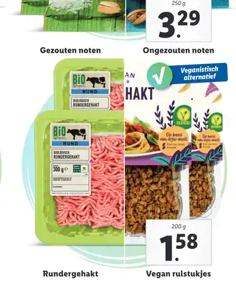 Lidl Vegan rulstukjes aanbieding