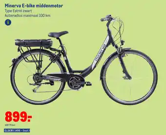 Makro Minerva E-bike middenmotor aanbieding