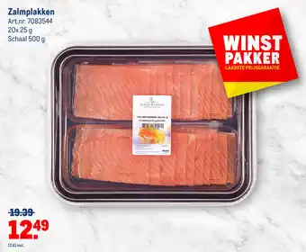 Makro Zalmplakken aanbieding