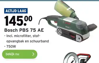 GAMMA Bosch PBS 75 AE aanbieding