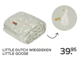 Prenatal Little dutch wiegdeken little goose aanbieding