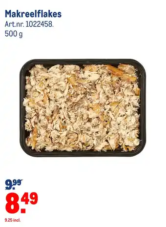 Makro Makreelflakes aanbieding