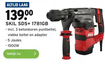 GAMMA SKIL SDS+ 1781GB aanbieding