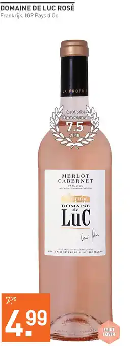 Gall & Gall Domaine De Luc Rosé 75CL Wijn aanbieding