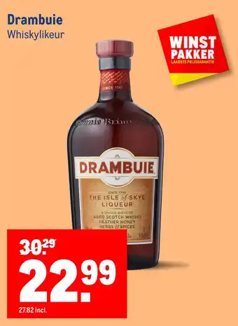 Makro Drambuie aanbieding