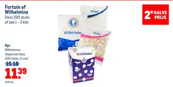 Makro Fortuin of Wilhelmina aanbieding