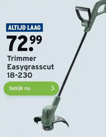 GAMMA Trimmer Easygrasscut 18-230 aanbieding