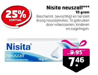 Trekpleister Nisita neuszalf 10g aanbieding