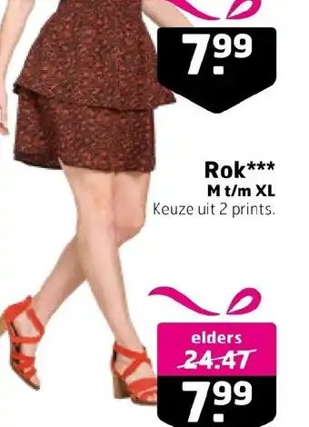 Trekpleister Rok aanbieding