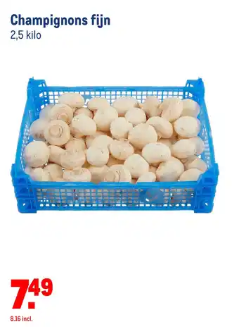 Makro Champignons fijn aanbieding