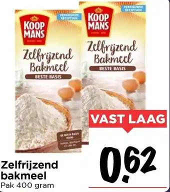 Vomar Voordeelmarkt Zelfrijzend bakmeel 400g aanbieding