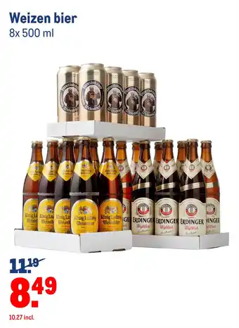 Makro Weizen bier aanbieding