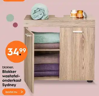 Blokker Blokker Wastafelonderkast Sydney aanbieding