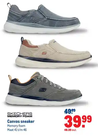 Makro Canvas sneaker aanbieding