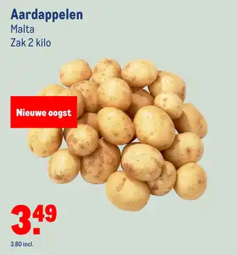 Makro Aardappelen aanbieding