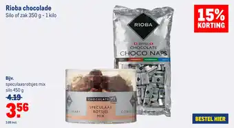 Makro Rioba chocolade aanbieding