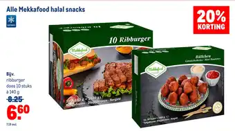 Makro Alle Mekkafood halal snacks aanbieding