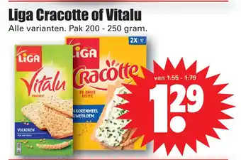 Dirk Liga Cracotte of Vitalu aanbieding