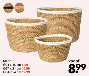 Wibra Mand aanbieding