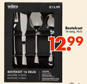 Wibra Bestekset aanbieding