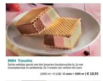 Bofrost Triowafels aanbieding