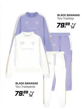 Daka Sport Black Bananas Tory Tracktop Of Black Bananas Tory Trackpants aanbieding