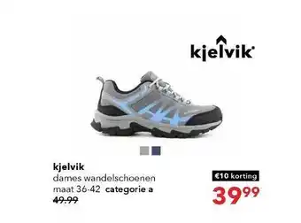 Scapino Kjelvik Dames Wandelschoenen €10 Korting aanbieding