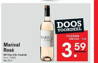 Sligro Marival Rosé IGP Pays D'Oc, Frankrijk aanbieding