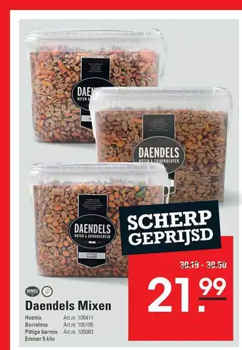 Sligro Daendels Mixen Hotmix, Borrelmix Of Pittige Barmix aanbieding