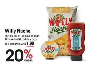 Sligro Willy Nacho aanbieding