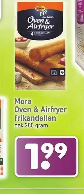 Dagwinkel Mora Oven & Airfryer Frikandellen aanbieding