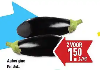 ALDI Aubergine aanbieding