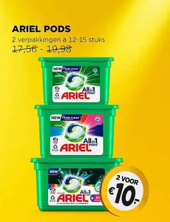 Jumbo Ariel Pods aanbieding