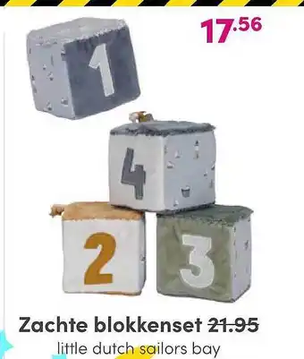 Baby & Tiener Zachte Blokkenset aanbieding