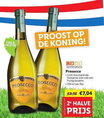 Lidl Prosecco aanbieding