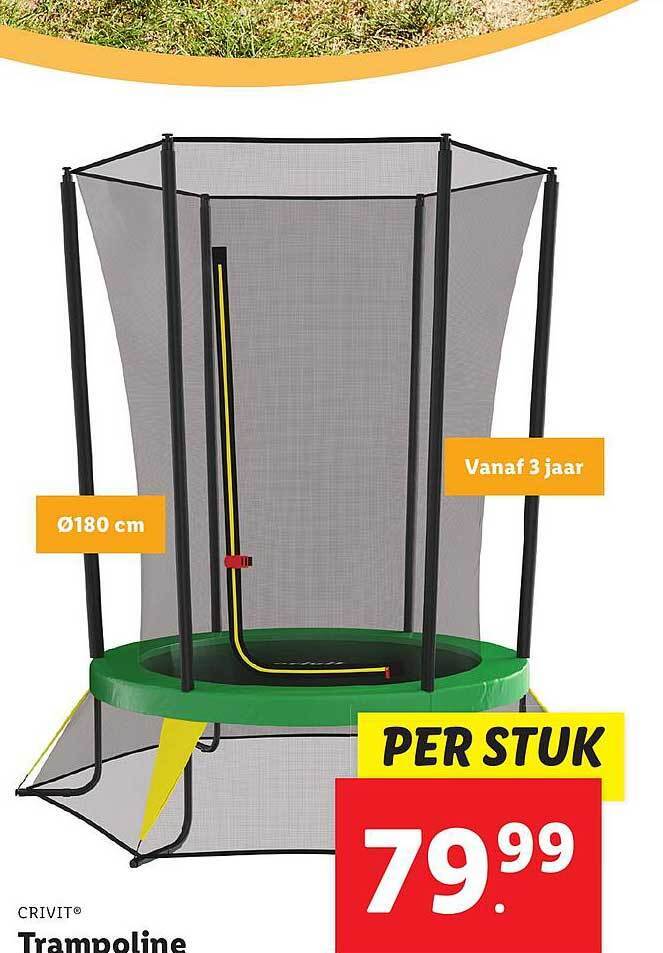 Crivit Trampoline aanbieding bij Lidl
