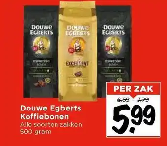Vomar Voordeelmarkt Douwe Egberts Koffiebonen aanbieding