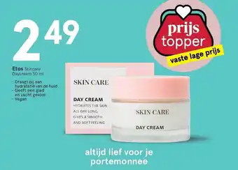 Etos Etos Skincare Daycream aanbieding