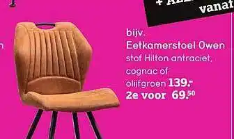 Leen Bakker Eetkamerstoel Owen aanbieding