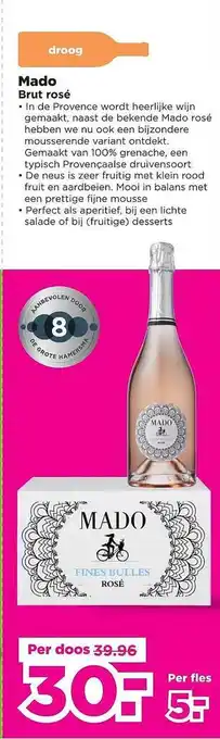 PLUS Mado Brut Rose aanbieding